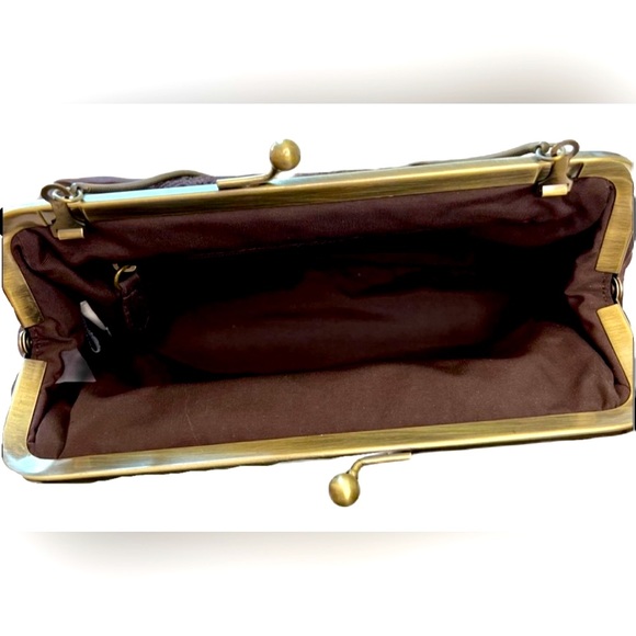 Vintage Flower Ann Taylor Loft Clutch - Picture 5 of 10